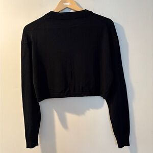 Zara Black Crop Top